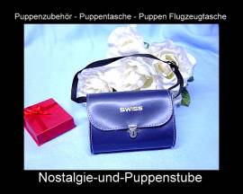 Puppenzubeh�r,- Swiss -T�schchen mit Umh�ngeriemen - Bild vergr��ern 