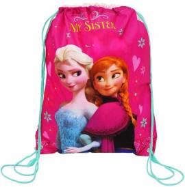 Sportbeutel, Turnbeutel,  Rucksack  -Disney die Eisknigin - Frozen- - Bild vergrern 