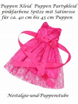 Puppen Kleidung Party Kleid Abendkleid Ballkleid Prinzessin f�r 40 cm Puppen 1624 - Bild vergr��ern 