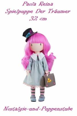 Spiel Puppe Santoro Gorjuss 32 cm Haare pink Paola Reina, Nr. 4913 - Bild vergr��ern 