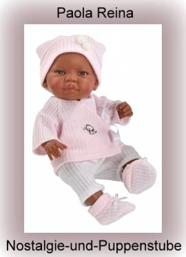 Puppen Kleidung Baby Puppen Kleidung 3tlg. Set blau Paola Reina ca. 42 cm, Nr. 75170a - Bild vergr��ern 