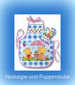 Heless Kinderbackschürze mit Topfhandschuh, mit süßem Bärchenmuster,  fürs Rollenspiel