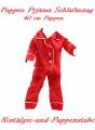 Puppen Kleidung Pyjama Schlafanzug Nachtw&auml;sche f&uuml;r 40 cm Puppen 1953