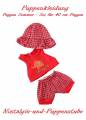 Puppen Kleidung Sommerkleidung Top Shorts Hut Set für 40 cm Puppen 5784
