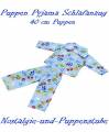 Puppen Kleidung Pyjama Schlafanzug Nachtwäsche für 40 cm Puppen 673