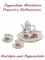 Puppenhaus Miniaturen Deko Teeservice Kaffeeservice 7562 a