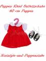 Puppen Kleidung Kleid Schuhe Ballettschuhe Ballerinas Set f&uuml;r 40 cm Puppen 9328