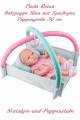 Baby Puppe Spielpuppe Nina 36 cm mit Spielbogen Paola Reina 5019