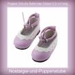 Puppen Schuhe Slipper Ballerinas 6,5 cm lang 2301