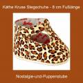K&auml;the Kruse Puppenschuhe beige braune Stegschuhe f&uuml;r die 48 cm gro&szlig;e Puppe Bambina, Nr. 33369