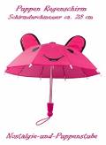 Puppen Regenschirm Sonnenschirm Stockschirm Schirm pink, Nr.1151
