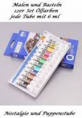 12er - Set bunte Ölfarben Inhalt pro Tube 6 ml, Nr. 267