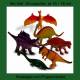Spielfiguren Tiere 6er-Set groe Dinosaurier  je 15 - 18 cm, Nr. 68360