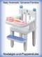 Baby Hochstuhl f�r Puppenhaus Sylvanian Families