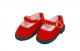 Puppen Kleidung rote Velourschuhe fr 41 cm Puppen Schildkrt 41178