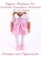 Puppen Kleidung Kleid rosa Samtkleid Strumpfhose Samtschuhe fr 45 cm Puppen 7481