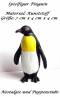 Pinguin Tierfigur Spielfigur Kaiserpinguin Deko Feengarten, Nr. 196