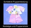 Schildkröt Puppenkleidung für schlanke Puppen, Anzug mit rosa Hose