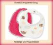Schwenk Puppenkleidung, Lätzchen im Doppelpack, für 42 - 45 cm Puppen