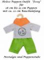 Heless Puppen Kleidung 3teiliges Outfit für 28 cm bis 35 cm Puppen Modell Foxy, Nr. 1915