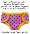 Baby Puppe Windelhose Stoff Windeln Babypuppen Windeln für 36 - 41cm Puppen, Nr. 103