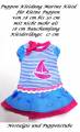 Puppen Kleidung Puppen Marine Stil für kleine Puppen, Nr. 226
