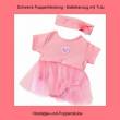 Schwenk Puppenkleidung Ballett Ballerina Anzug mit Tutu für 36 - 40 cm Puppen, Nr. 83938