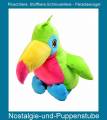 Plüschtiere Kuscheltiere Stofftiere großer bunter Plüsch Paradiesvogel ca 32 cm groß, 97114