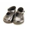 Puppen Schuhe schwarz Puppen Ballerinas für ca 10 cm Füßchen Schildkröt, Nr. 60190