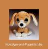 Pl&uuml;schtiere, Kuscheltier, Schmusehund, s&uuml;&szlig;er Chihuahua, braun, ca. 19 cm gro&szlig;