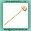 Heless Puppenzubeh&ouml;r, K&uuml;chenspielzeug, Quirl aus Holz, ca. 15 cm 