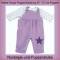Puppen Hose Latzhose Overall Pullover...