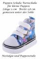 Puppenschuhe 5 cm lang