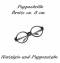 Puppenzubehör Puppen Brille schwarz...