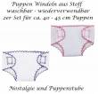 Kleidung für Babypuppen