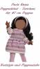 Puppen Kleidung Strick Kleid Haarband 3-teilig 47 cm Spielpuppen Paola Reina 56201