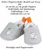 Heless Puppen Schuhe Modell Foxy Stoffschuhe mit Gummizug für 38 cm bis 45 cm Puppen, 948