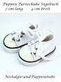 Puppenschuhe 7 cm lang