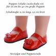 Puppenschuhe 5 cm lang