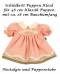 Puppenkleider Puppen Kleid lachsfarben...