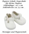 Puppenschuhe 5 cm lang