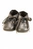 Schildkröt Puppen Schuhe Schnürschuhe Leder schwarz 12 cm Sohlenlänge 80193