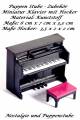 Kleinspielsachen Deko Miniatur Musik Instrument Klavier, Nr. 483