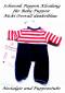 Schwenk Puppen Kleidung Overall dunkelblau...