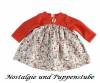 Schildkr&ouml;t Puppenkleid mit Strickoberteil f&uuml;r ein 32 cm Schlummerle, Nr. 32086
