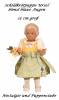Schildkrötpuppe Klassik Kollektion Ursel 25 cm im grünen Dirndl, 7725931