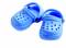 Puppen Schuhe Clogs blau 4 cm lang Heless...