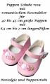 Puppenschuhe 6 cm lang