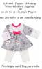 Puppen Kleidung Schwenk Winterkleid mit Leggings f&uuml;r 30 - 33 cm Puppen, Nr. 81532