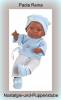 Puppen Kleidung Baby Puppen Kleidung 3tlg. Set blau Paola Reina ca. 42 cm, Nr. 75171